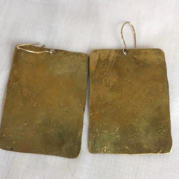 Vintage Jack Boyd Bronze Earrings - Picture 4 of 6